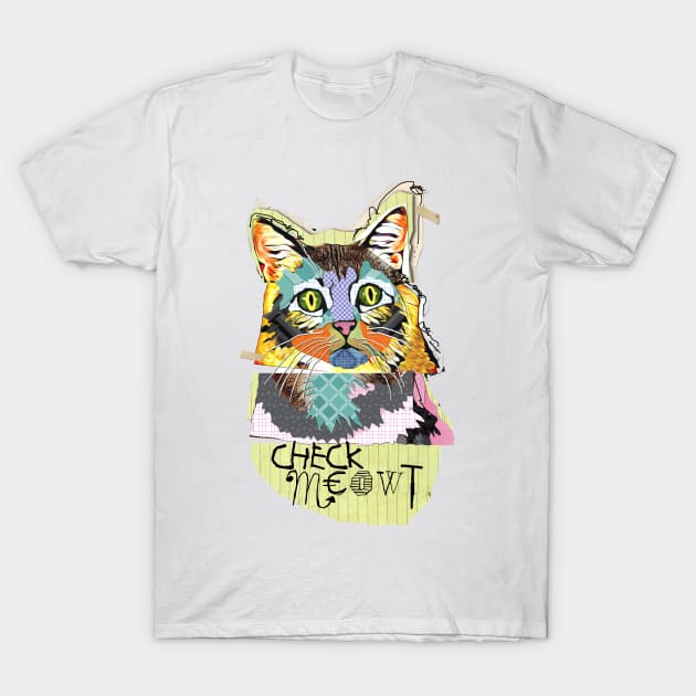 Check MEOWT T-Shirt by michelkeck